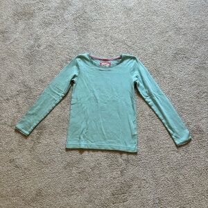 Mini Boden light blue, long sleeve, sz 11-12y.